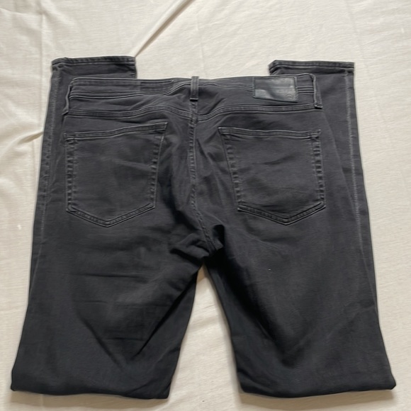 AG-ED Black Distressed Denim Jeans (#127) - Picture 3 of 3